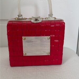 Vintage woven Miami purse